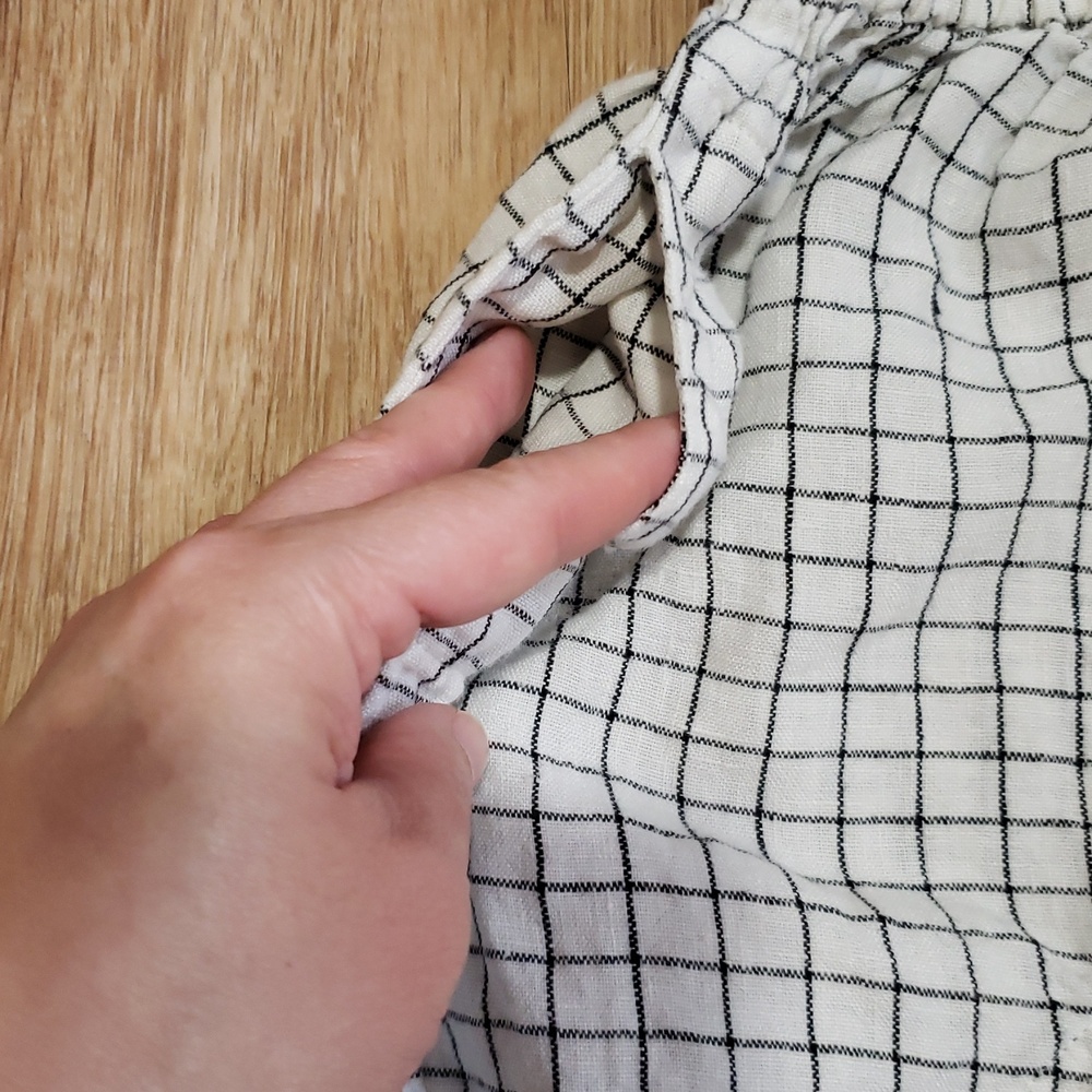 Soor Ploom Hetty Culotte In "Graph Paper", Size 2T - Picture 4 of 8
